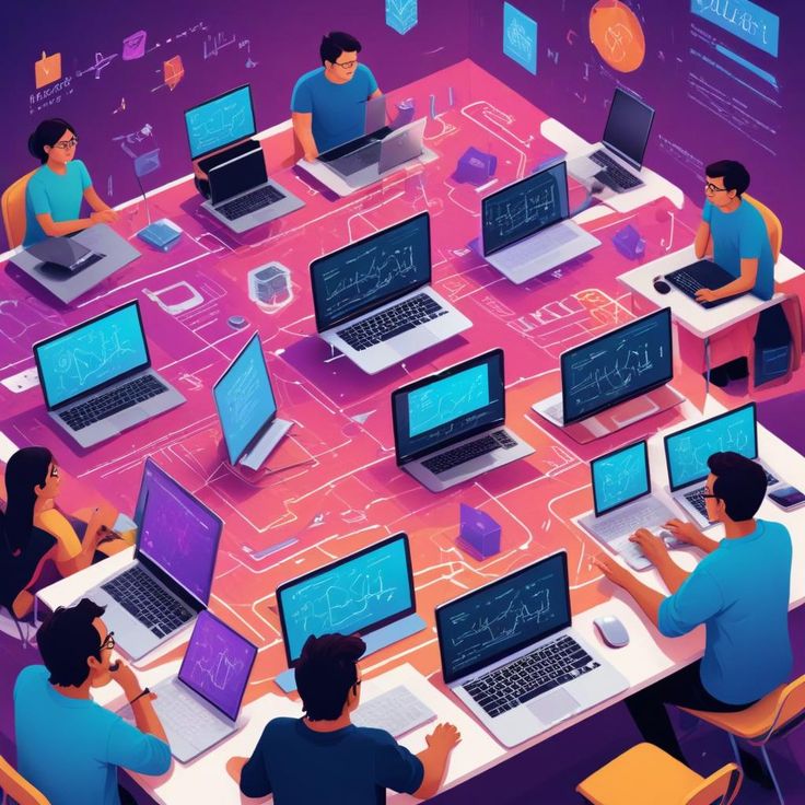 Children coding